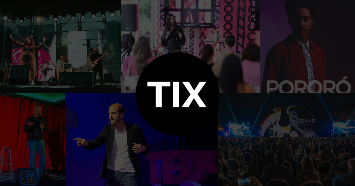 TIX – Descubre Experiencias en vivo