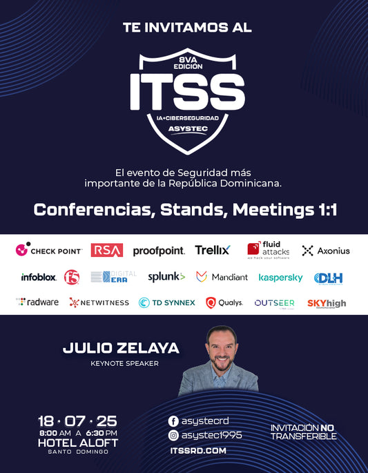 ASYSTEC - ITSS 2025 - 8VA EDICIÓN IA + CIBERSEGURIDAD